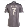 Conjunto (Camiseta+Pantalón Corto) Real Madrid Vini JR 7 Tercera Equipación 2024-25 - Niño